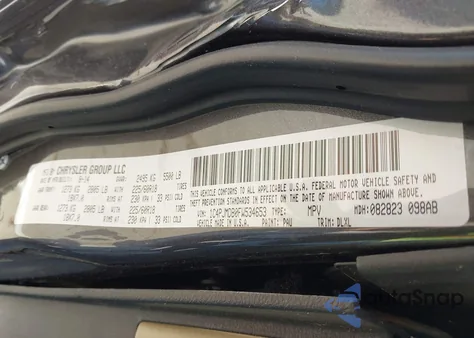 2015 Jeep Cherokee Limited из США, поврежденный, VIN 1C4PJMDB0FW534653